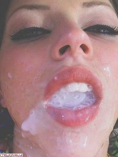 Сперма на лицах и письках