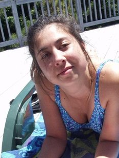  Молодая грудастая латина в душе  - 9 фото 