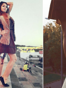 Снимки молодой модели для эротического журнала