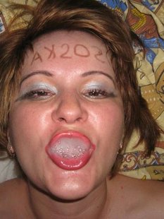 Подборка фото со спермой во рту