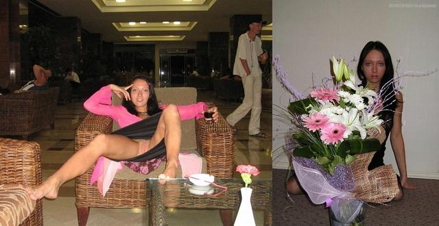 Снимки симпатичных девушек голышом и в одежде 1 фото Снимки симпатичных девушек голышом и в одежде 1 фото