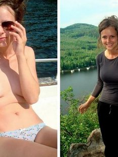 Набор фото голых и в одежде